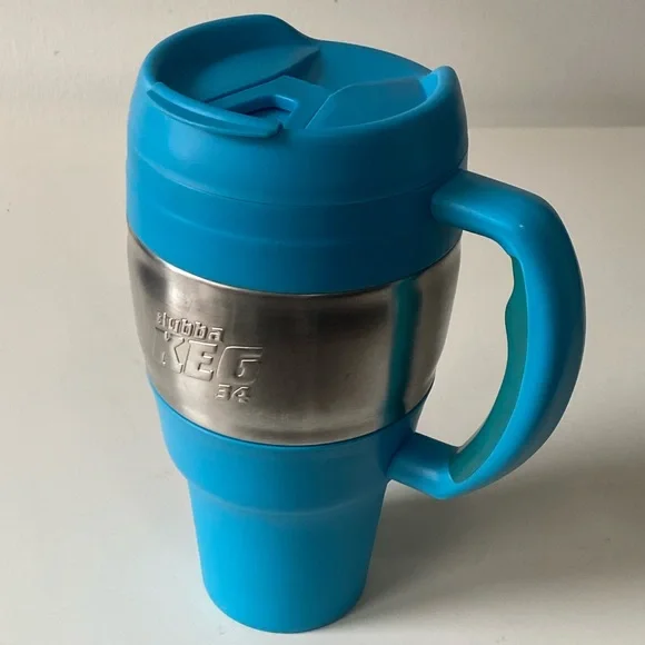Bubba Keg 34oz. Blue XL Jumbo insulated travel mug - Picture 9 of 15